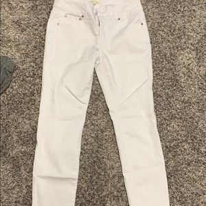 White jeans